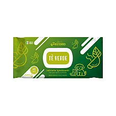 Салфетки RECORD Maxi Green Tea 40pc..