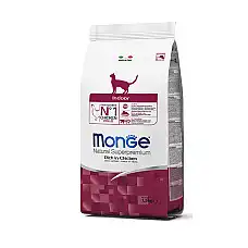MONGE DRY CAT INDOOR Chicken 1,5kg..