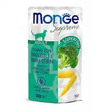 MONGE CAT POUCH SUPREME ADULT Tuna/..