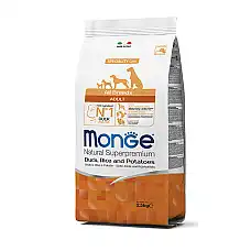 MONGE DRY DOG ALL BREED ADULT Duck/..