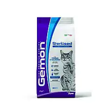 GEMON DRY CAT STERILISED Tuna/Salmo..