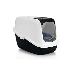 Bio-toaletă NESTOR negru/alb 56x39x..