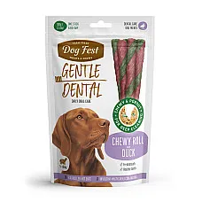Dog Fest Chewy roll with duck..