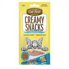 Cat Fest Creamy snacks with Tuna an..