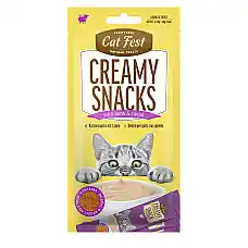 Cat Fest Creamy snacks with Lamb an..