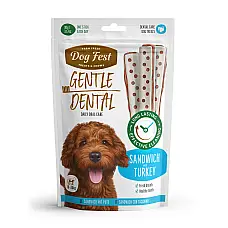Dog Fest Sandwich with turkey..