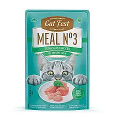 Cat Fest Pouch Red Tuna+Chicken Mea..