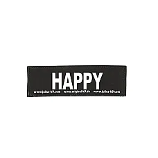 BEEZTEES Dog harness patch K9 HAPPY..