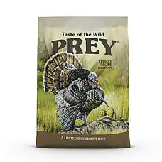 TASTE OF THE WILD PREY TURKEY DOG..
