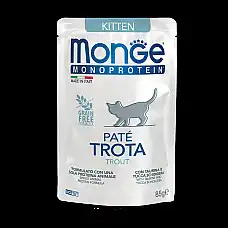 MONGE CAT POUCH MONOPROTEIN KITTEN ..