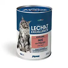 LECHAT EXC. PATE STERILISED BEEF..