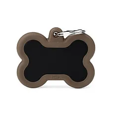 Medalion BLACK BONE ALU RUBBER..