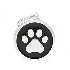 Medalion BLACK BIG CIRCLE PAW..
