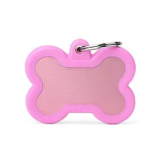 Medalion PINK PINK BONE ALU RUBBER..