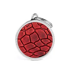 medalion BIG CIRCLE TUCSON RED..