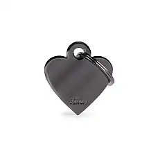 Medalion SMALL HEART BRASS GUNMETAL..