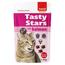 SANAL Cat Tasty Stars Salmon..