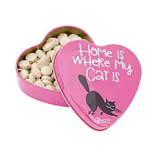 SANAL Cat Vitamin Treats heart tin ..