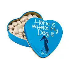 SANAL Dog Yeast-Calcium Heart Tin 6..