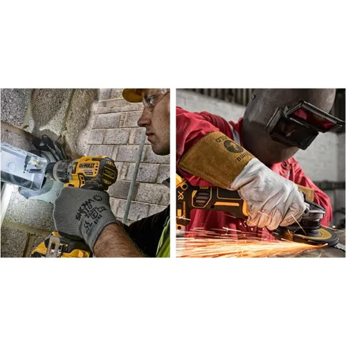 Set de scule cu acumulator  DeWALT DCK2080P2T