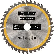 Disc de tăiere DEWALT 235x30mm 40T ..