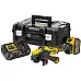 Șlefuitor colțar fără fir DeWALT DCG409VST1-QW