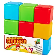 Cubes Colorate 9 buc..