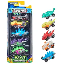 Set de 5 mașini Teamsterz Beast Mac..