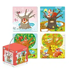 Puzzle 4 în 1 