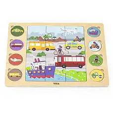 Puzzle din lemn 