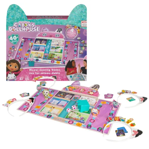 Joc de masă "Meow-Mazing", seria "Gabby’s Dollhouse"