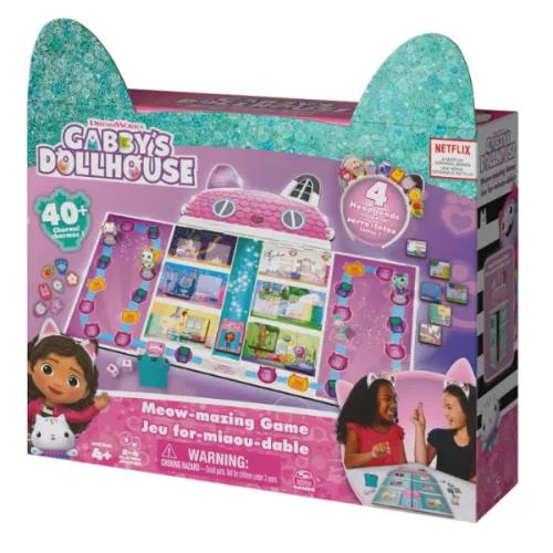 Joc de masă "Meow-Mazing", seria "Gabby’s Dollhouse"