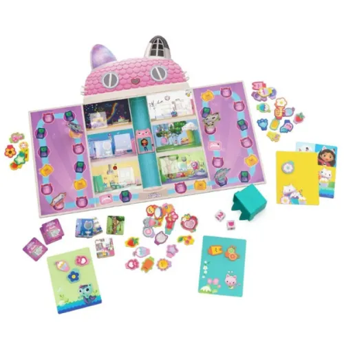 Joc de societate "Adună talismanele", Gabby's Dollhouse