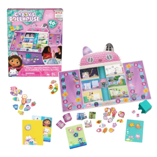 Joc de societate "Adună talismanele", Gabby's Dollhouse