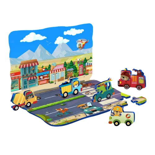 Puzzle dinamic, 17 elem.