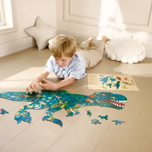 Puzzle de podea „Dinozaur”, 202 elem.