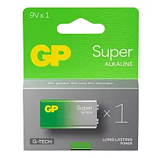 Baterie GP SUPER G-TECH (Krona) 9V..