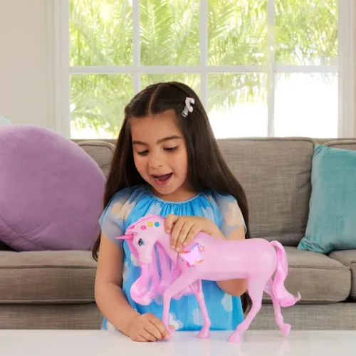 Интерактивная лошадь Barbie "Единорог"