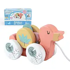 Детская каталочка на веревочке 