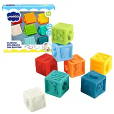 Цветные силиконовые кубики, Minibo..