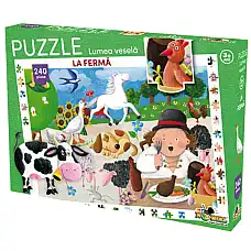 Puzzle – Lumea Veselă: La Fermă,  2..
