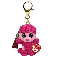 Breloc - Pudel roz PATSY 10 cm (Min..