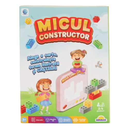 Joc de masă ”Micul Constructor”, ro.