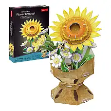 3D puzzle “Buchet de floarea-soarel..