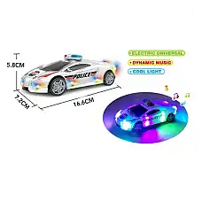 Машина с Р/У со звуком и светом (бе..