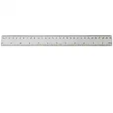 Rigla plastic 30cm transparent (ML1..