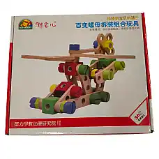 Деревянный пазл суперконструкция..