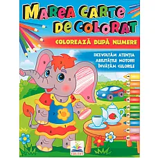 Marea carte de colorat - Colorează ..