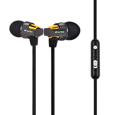 Awei earphones, Es-860Hi,Gold..