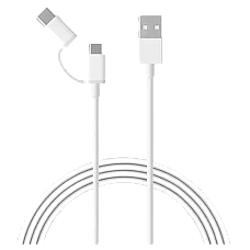2in1 Cable Xiaomi, Micro-USB+Type-C..